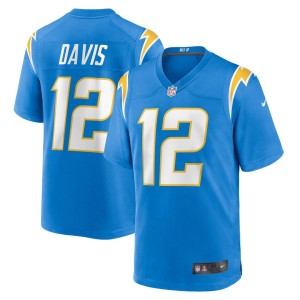 Derius Davis Los Angeles Chargers Nike Team Game Jersey - Powder Blue