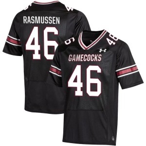 Cole Rasmussen South Carolina Gamecocks Under Armour NIL Replica Football Jersey - Black