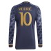 Luka Modric Real Madrid adidas 2023/24 Away Long Sleeve Replica Player Jersey - Navy