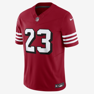 Christian McCaffrey San Francisco 49ers Men's Nike Dri-FIT NFL Limited Football Jersey - Red