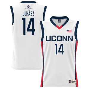 Dorka Juhasz UConn Huskies ProSphere Unisex Women's Basketball Alumni Jersey - White