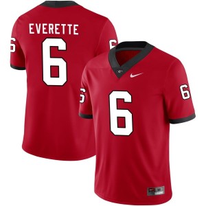 Daylen Everette Georgia Bulldogs Nike NIL Replica Football Jersey - Red