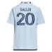 Daniel Salloi Sporting Kansas City adidas Youth 2023 Hoops 4.0 Replica Player Jersey - Light Blue