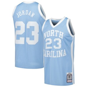 Michael Jordan North Carolina Tar Heels Mitchell & Ness 1983/84 Authentic Throwback College Jersey - Carolina Blue