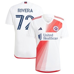 Damian Rivera New England Revolution adidas 2023 Defiance Replica Jersey - White