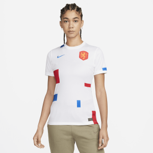 Netherlands 2022 Stadium Away Women's Nike Dri-FIT Soccer Jersey - White/Soar