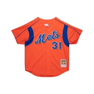 Authentic Mike Piazza New York Mets 2004 BP Jersey