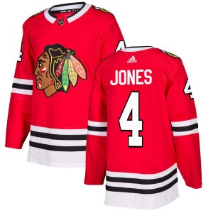 Seth Jones Chicago Blackhawks adidas Authentic Jersey - Red