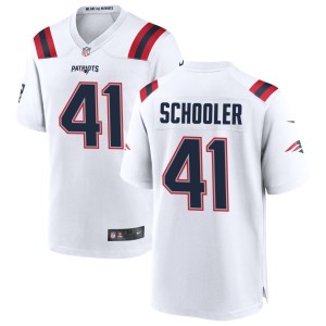 Brenden Schooler New England Patriots Nike Game Jersey - White