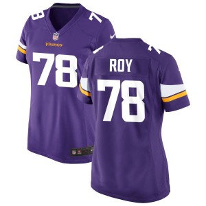 Jaquelin Roy Minnesota Vikings Nike Women's Game Jersey - Purple