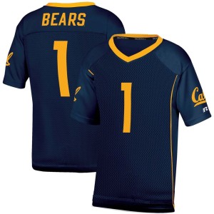 Men's Navy Cal Bears Team Football Jersey