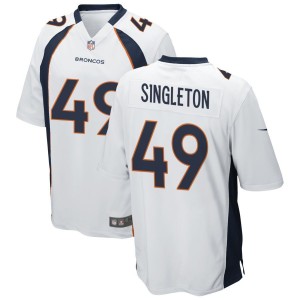 Alex Singleton Denver Broncos Nike Game Jersey - White