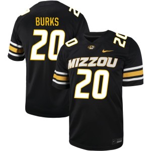 Marvin Burks  Missouri Tigers Nike NIL Football Game Jersey - Black
