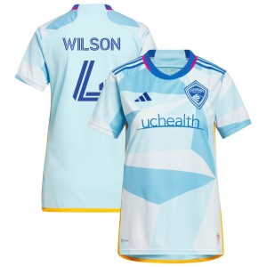 Danny Wilson Colorado Rapids adidas Women's 2023 New Day Kit Replica Jersey - Light Blue