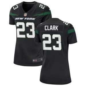 Chuck Clark New York Jets Nike Women's Alternate Game Jersey - Stealth Black