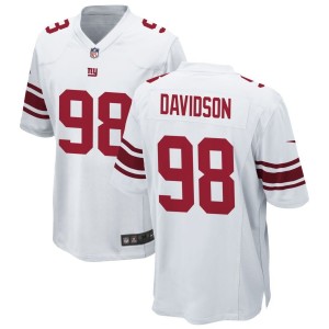 D.J. Davidson New York Giants Nike Game Jersey - White