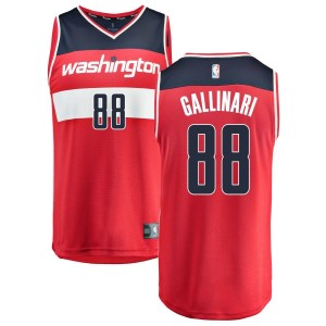 Danilo Gallinari Washington Wizards Fanatics Branded Fast Break Replica Jersey Red - Icon Edition
