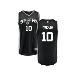 Jeremy Sochan San Antonio Spurs Fanatics Branded Youth Fast Break Replica Jersey Black - Icon Edition