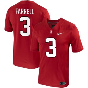 Bryce Farrell Stanford Cardinal Nike NIL Replica Football Jersey - Cardinal
