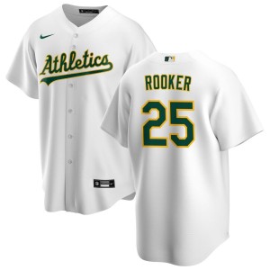 Brent Rooker Oakland Athletics Nike Youth Home Replica Jersey - White