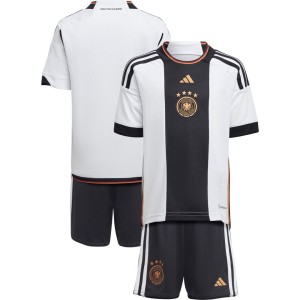 Germany National Team adidas Toddler 2022/23 Home Mini Kit - White/Black