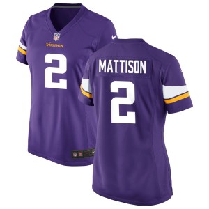 Alexander Mattison Minnesota Vikings Nike Women's Game Jersey - Purple