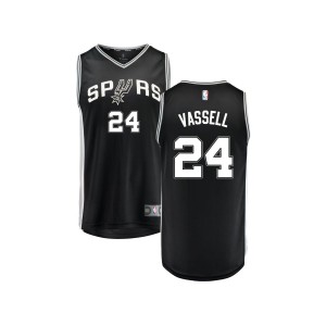 Devin Vassell San Antonio Spurs Fanatics Branded Youth Fast Break Replica Jersey Black - Icon Edition