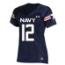 #12 Navy Midshipmen Under Armour Women's Rivalry Replica Jersey - Navy
