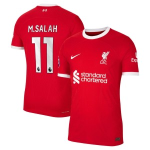 Mohamed Salah Liverpool Nike 2023/24 Home Authentic Player Jersey - Red