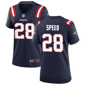 Ameer Speed New England Patriots Nike Women's Game Jersey - Navy