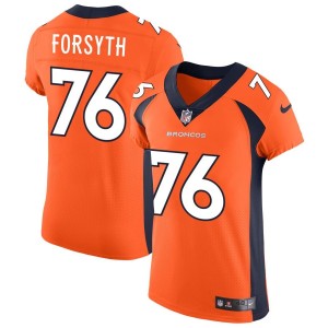 Alex Forsyth Denver Broncos Nike Vapor Untouchable Elite Jersey - Orange
