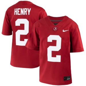 Youth Nike Derrick Henry Crimson Alabama Crimson Tide Untouchable Replica Jersey