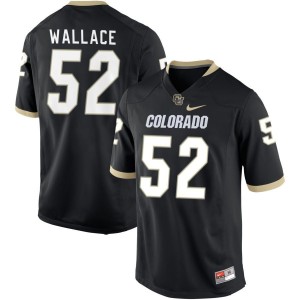 Chazz Wallace Colorado Buffaloes Nike NIL Replica Football Jersey - Black
