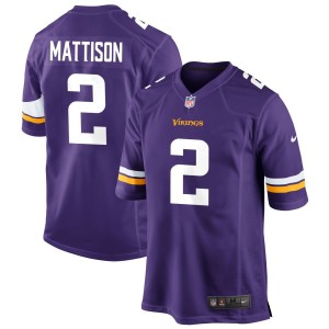 Alexander Mattison Minnesota Vikings Nike Game Jersey - Purple