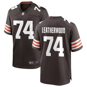 Alex Leatherwood Nike Cleveland Browns Game Jersey - Brown