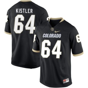 Evan Kistler Colorado Buffaloes Nike NIL Replica Football Jersey - Black