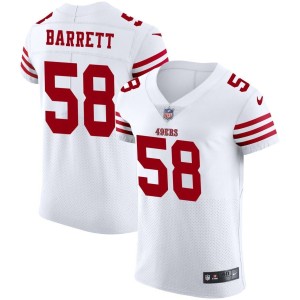 Alex Barrett San Francisco 49ers Nike Vapor Elite Jersey - White