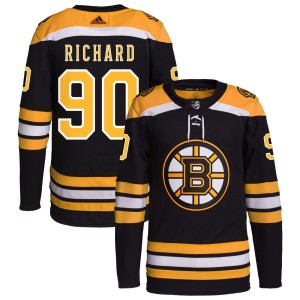 Anthony Richard Boston Bruins adidas Home Primegreen Authentic Pro Jersey - Black