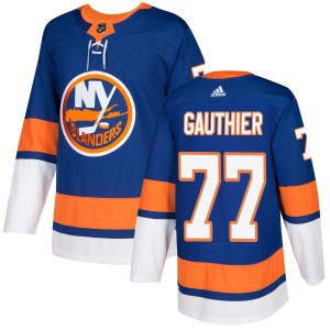 Julien Gauthier New York Islanders adidas Authentic Jersey - Royal