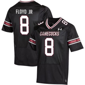 Emory Floyd Jr South Carolina Gamecocks Under Armour NIL Replica Football Jersey - Black