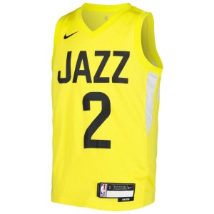 Boys' Grade School Collin Sexton Nike Jazz 2021/22 Swingman Jersey Icon Edition - Yellow