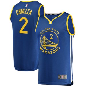 Chris Chiozza Golden State Warriors Fanatics Branded Youth 2021/22 Fast Break Replica Jersey - Icon Edition - Royal