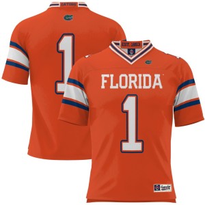 #1 Florida Gators ProSphere Youth Football Jersey - Orange