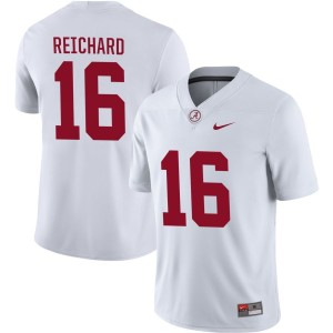 Will Reichard Alabama Crimson Tide Nike NIL Replica Football Jersey - White