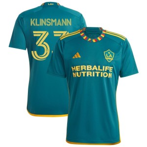 Jonathan Klinsmann LA Galaxy adidas 2023 LA Kit Replica Jersey - Green