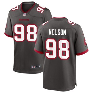 Anthony Nelson Tampa Bay Buccaneers Nike Alternate Game Jersey - Pewter