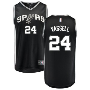 Devin Vassell San Antonio Spurs Fanatics Branded Fast Break Replica Jersey Black - Icon Edition