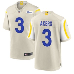 Cam Akers Nike Los Angeles Rams Game Jersey - Bone