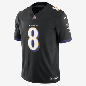 Lamar Jackson Baltimore Ravens Men's Nike Dri-FIT NFL Limited Football Jersey - Black