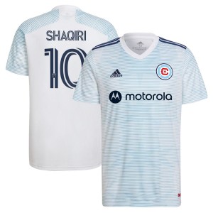 Xherdan Shaqiri Chicago Fire adidas 2022 Lakefront Kit Replica Player Jersey - White